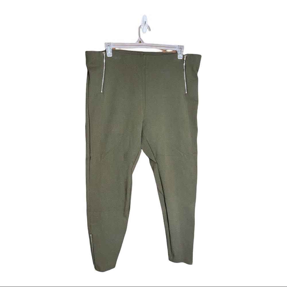 Plus Size Forever 21 Olive Green Slacks (Lightly Used)